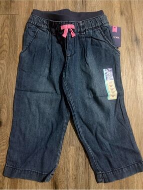 Cherokee - Medium Washed Denim Knicker Bottoms - Size 5T